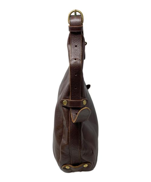 IL BISONTE（イル ビゾンテ）IL BISONTE (イル ビゾンテ) ワンショルダーバッグ ブラウン サイズ:実寸サイズにてご確認下さい。の古着・服飾アイテム