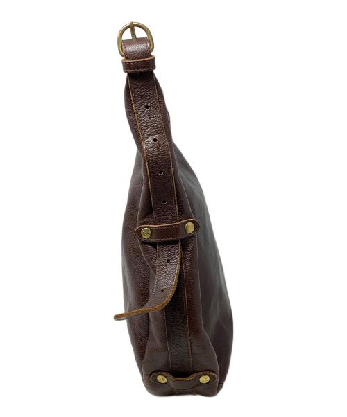 IL BISONTE（イル ビゾンテ）IL BISONTE (イル ビゾンテ) ワンショルダーバッグ ブラウン サイズ:実寸サイズにてご確認下さい。の古着・服飾アイテム