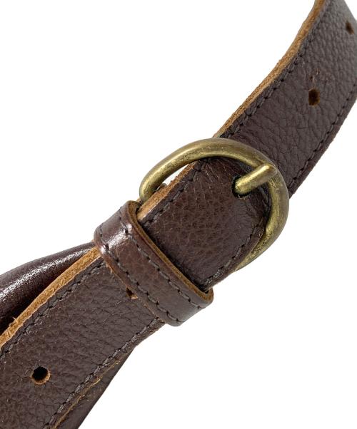 IL BISONTE（イル ビゾンテ）IL BISONTE (イル ビゾンテ) ワンショルダーバッグ ブラウン サイズ:実寸サイズにてご確認下さい。の古着・服飾アイテム