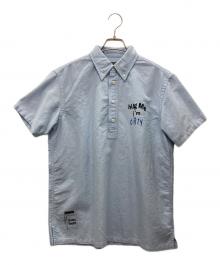 Hysteric Glamour×SONIC YOUTH（ヒステリックグラマー×ソニックユース）の古着「プルオーバーボタンダウンシャツ」｜スカイブルー