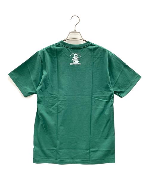 A BATHING APE（ア ベイシング エイプ）A BATHING APE (ア ベイシング エイプ) 半袖Tシャツ グリーン サイズ:Mの古着・服飾アイテム