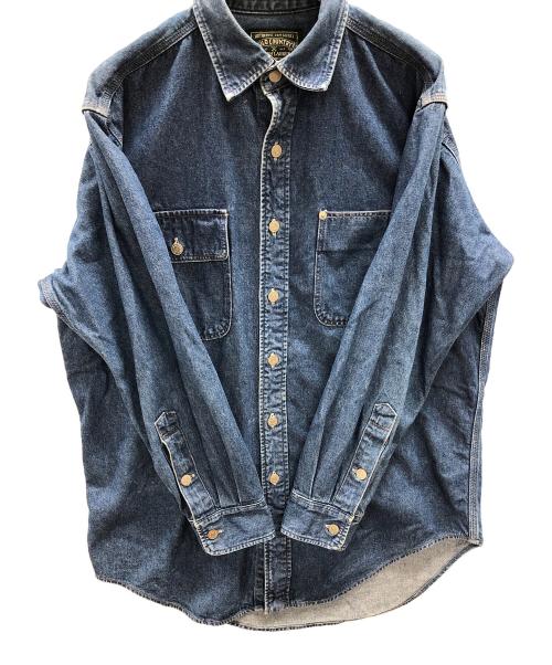 POLO COUNTRY（ポロカントリー）POLO COUNTRY (ポロカントリー) デニムシャツ インディゴ サイズ:Mの古着・服飾アイテム