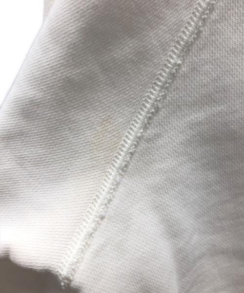 Acne studios（アクネ ストゥディオス）Acne studios (アクネ ストゥディオス) カレッジ フェイス クルー スウェット ホワイト サイズ:Sの古着・服飾アイテム