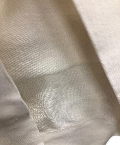 Acne studios（アクネ ストゥディオス）Acne studios (アクネ ストゥディオス) カレッジ フェイス クルー スウェット ホワイト サイズ:Sの古着・服飾アイテム