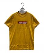 MONCLERモンクレール）の古着「MAGLIA T-SHIRT（マリア ティーシャツ） ロゴプリント」｜イエロー