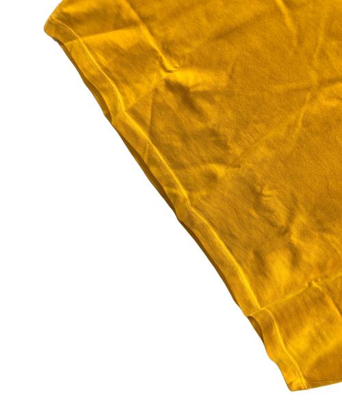 MONCLER（モンクレール）MONCLER (モンクレール) MAGLIA T-SHIRT（マリア ティーシャツ） ロゴプリント イエロー サイズ:Mの古着・服飾アイテム