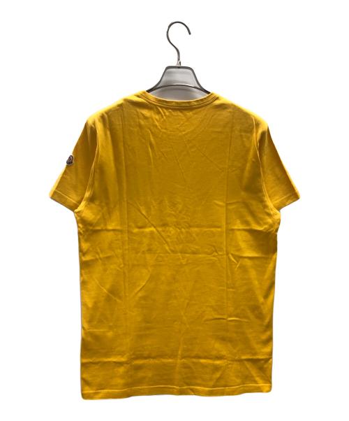 MONCLER（モンクレール）MONCLER (モンクレール) MAGLIA T-SHIRT（マリア ティーシャツ） ロゴプリント イエロー サイズ:Mの古着・服飾アイテム