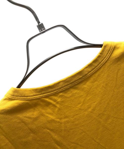 MONCLER（モンクレール）MONCLER (モンクレール) MAGLIA T-SHIRT（マリア ティーシャツ） ロゴプリント イエロー サイズ:Mの古着・服飾アイテム