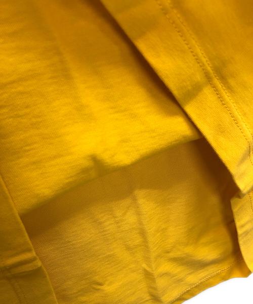 MONCLER（モンクレール）MONCLER (モンクレール) MAGLIA T-SHIRT（マリア ティーシャツ） ロゴプリント イエロー サイズ:Mの古着・服飾アイテム
