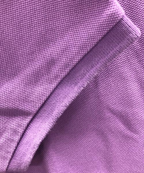 MONCLER（モンクレール）MONCLER (モンクレール) 半袖ポロシャツ MAGLIA POLO MANICA CORTA（マリア ポロ マニカ コルタ） パープル サイズ:Mの古着・服飾アイテム