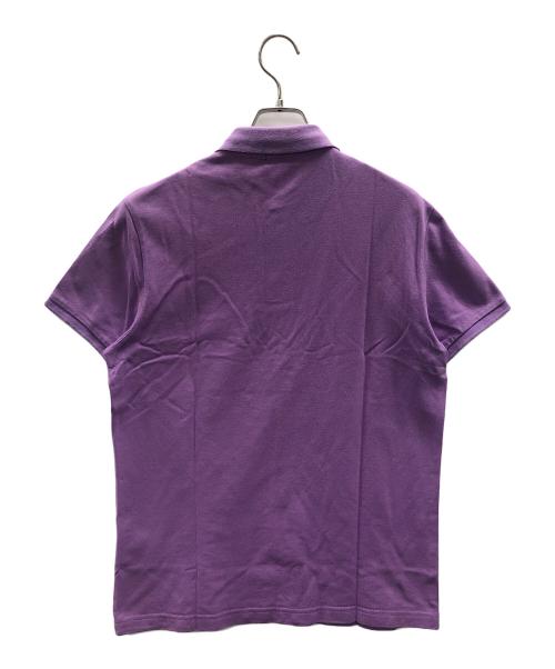 MONCLER（モンクレール）MONCLER (モンクレール) 半袖ポロシャツ MAGLIA POLO MANICA CORTA（マリア ポロ マニカ コルタ） パープル サイズ:Mの古着・服飾アイテム