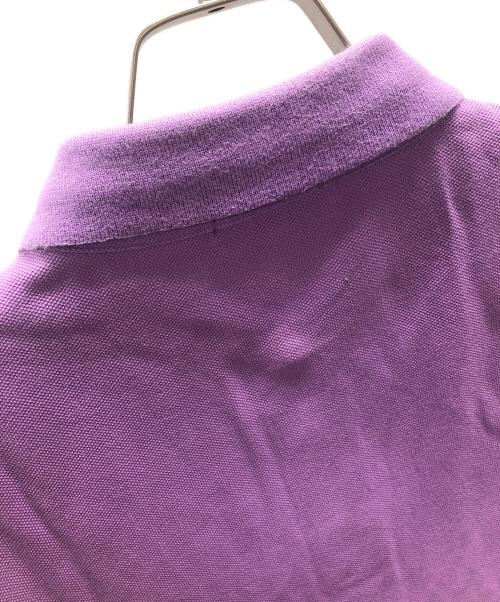 MONCLER（モンクレール）MONCLER (モンクレール) 半袖ポロシャツ MAGLIA POLO MANICA CORTA（マリア ポロ マニカ コルタ） パープル サイズ:Mの古着・服飾アイテム