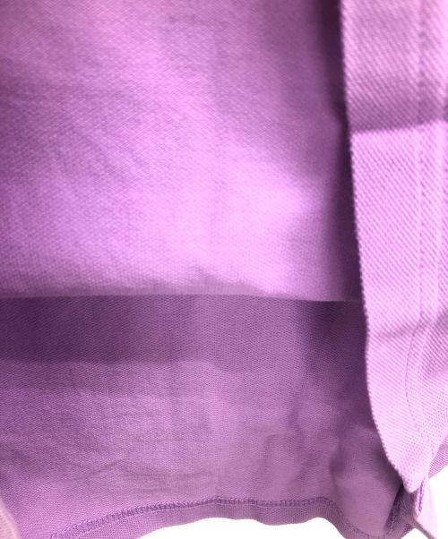 MONCLER（モンクレール）MONCLER (モンクレール) 半袖ポロシャツ MAGLIA POLO MANICA CORTA（マリア ポロ マニカ コルタ） パープル サイズ:Mの古着・服飾アイテム