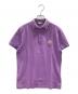 MONCLER（モンクレール）の古着「半袖ポロシャツ MAGLIA POLO MANICA CORTA（マリア ポロ マニカ コルタ）」｜パープル