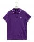 MONCLER（モンクレール）の古着「ポロシャツ MAGLIA POLO MANICA CORTA（マリア ポロ マニカ コルタ）」｜パープル