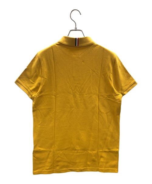 MONCLER（モンクレール）MONCLER (モンクレール) 半袖ポロシャツ MAGLIA POLO MANICA CORTA（マリア ポロ マニカ コルタ） イエロー サイズ:Mの古着・服飾アイテム