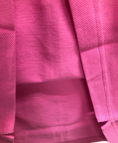 MONCLER（モンクレール）MONCLER (モンクレール) 半袖ポロシャツ MAGLIA POLO MANICA CORTA（マリア ポロ マニカ コルタ） ピンク サイズ:Mの古着・服飾アイテム