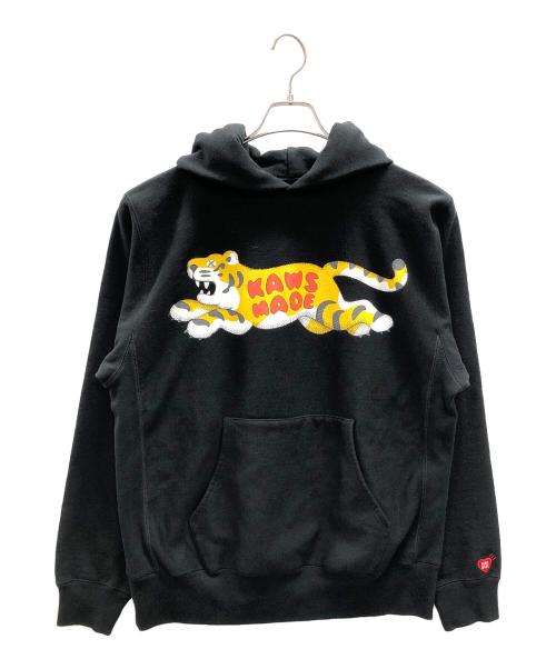 HUMAN MADE（ヒューマンメイド）HUMAN MADE (ヒューマンメイド) プルオーバーパーカー ブラック サイズ:Lの古着・服飾アイテム