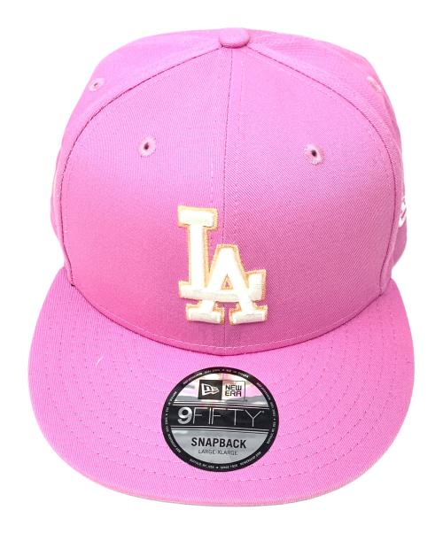 New Era（ニューエラ）New Era (ニューエラ) キャップ 9FIFTY（ナインフィフティー） ドジャース ピンク サイズ:実寸サイズにてご確認ください。の古着・服飾アイテム