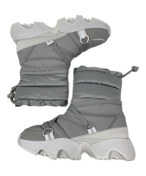 SOREL（ソレル）SOREL (ソレル) ブーツ KINETIC IMPACT NXT MID BOOT（キネティック インパクト ネクスト ミッド ブーツ） ライトグレー サイズ:24.5cmの古着・服飾アイテム
