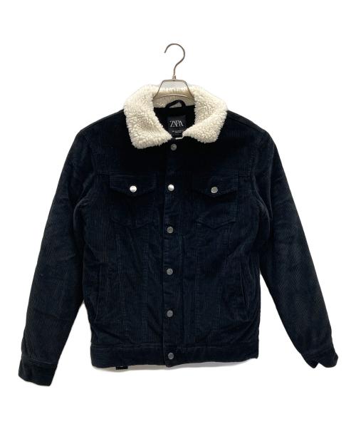 ZARA（ザラ）ZARA (ザラ) コーデュロイジャケット ブラック サイズ:Sの古着・服飾アイテム