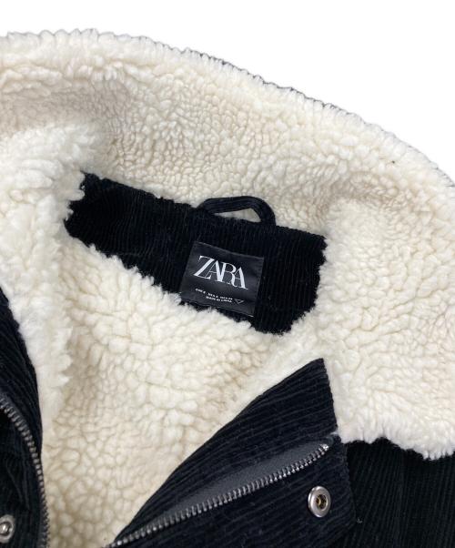 ZARA（ザラ）ZARA (ザラ) コーデュロイジャケット ブラック サイズ:Sの古着・服飾アイテム