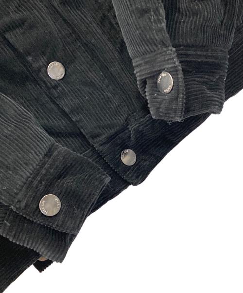 ZARA（ザラ）ZARA (ザラ) コーデュロイジャケット ブラック サイズ:Sの古着・服飾アイテム