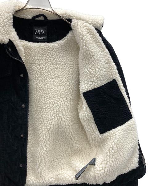 ZARA（ザラ）ZARA (ザラ) コーデュロイジャケット ブラック サイズ:Sの古着・服飾アイテム