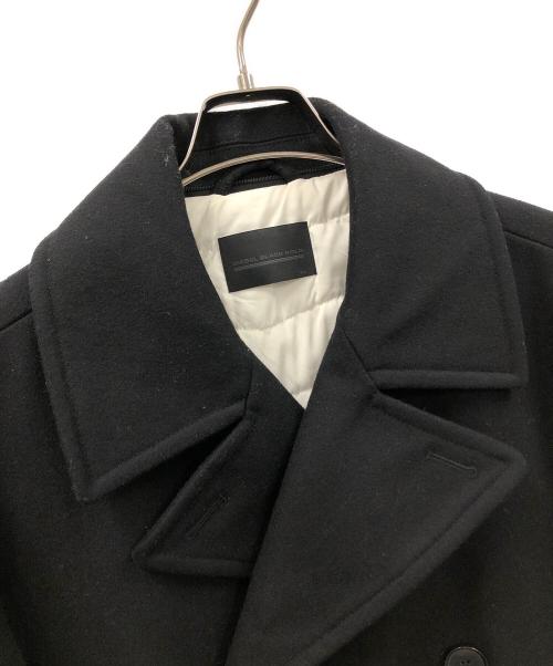 DIESEL Black Gold（ディーゼル ブラック ゴールド）DIESEL Black Gold (ディーゼル ブラック ゴールド) 中綿コート Pコート 6] サイズ:44の古着・服飾アイテム