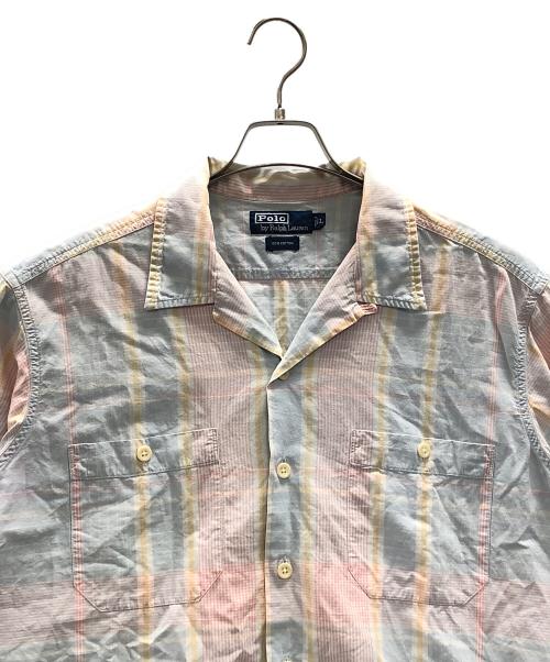 POLO RALPH LAUREN（ポロ・ラルフローレン）POLO RALPH LAUREN (ポロ・ラルフローレン) オープンカラーシャツ マルチカラー サイズ:Lの古着・服飾アイテム