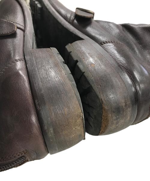 KATHARINE HAMNETT（キャサリンハムネット）KATHARINE HAMNETT (キャサリンハムネット) エンジニアブーツ ブラウン サイズ:26cmの古着・服飾アイテム