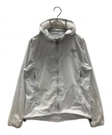 THE NORTH FACE（ザ ノース フェイス）の古着「ナイロンジャケット スワローテイルフーディ」｜ライトグレー