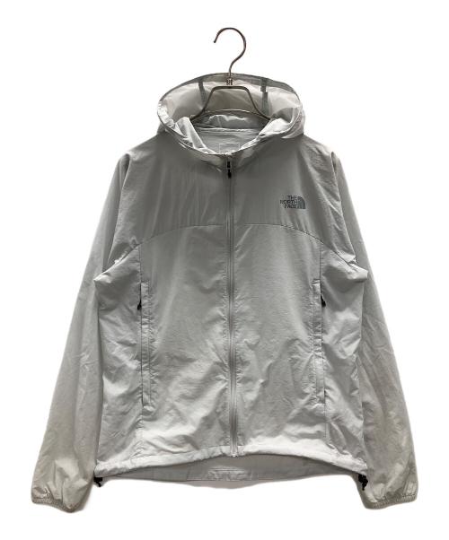 THE NORTH FACE（ザ ノース フェイス）THE NORTH FACE (ザ ノース フェイス) ナイロンジャケット スワローテイルフーディ ライトグレー サイズ:Lの古着・服飾アイテム