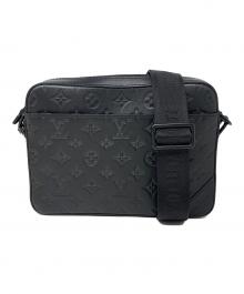 LOUIS VUITTON（ルイ ヴィトン）の古着「ショルダーバッグ デュオ メッセンジャー モノグラムシャドウ」｜ブラック