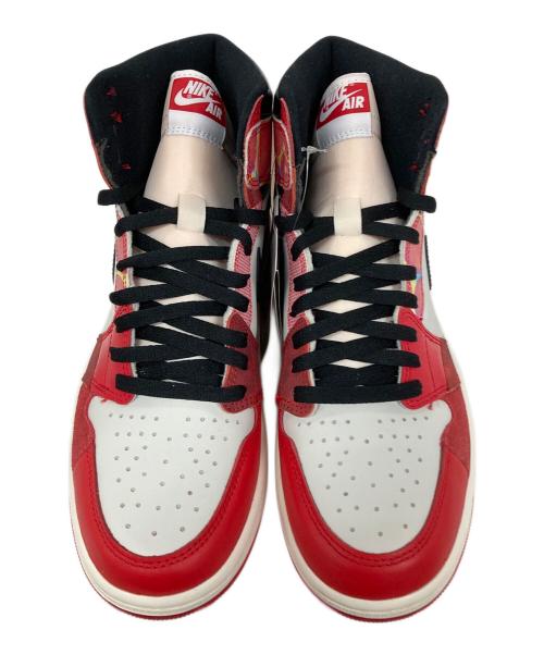 NIKE（ナイキ）NIKE (ナイキ) ハイカットスニーカー Air Jordan 1Hight OG（エアジョーダン） スパイダーマンコラボ レッド サイズ:28cm 未使用品の古着・服飾アイテム