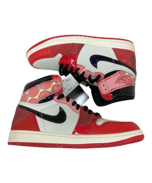 NIKE（ナイキ）NIKE (ナイキ) ハイカットスニーカー Air Jordan 1Hight OG（エアジョーダン） スパイダーマンコラボ レッド サイズ:28cm 未使用品の古着・服飾アイテム