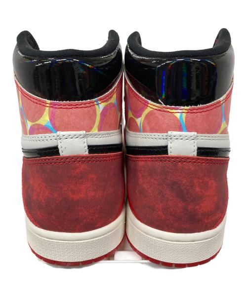 NIKE（ナイキ）NIKE (ナイキ) ハイカットスニーカー Air Jordan 1Hight OG（エアジョーダン） スパイダーマンコラボ レッド サイズ:28cm 未使用品の古着・服飾アイテム