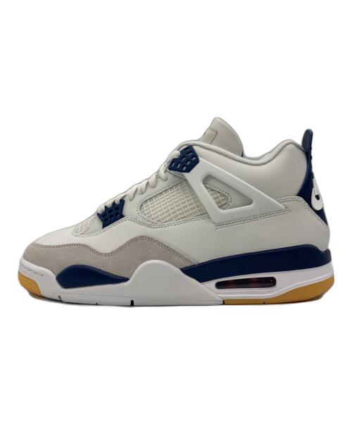 NIKE（ナイキ）NIKE (ナイキ) AIR JORDAN 4 RETRO SP ホワイト サイズ:28 未使用品の古着・服飾アイテム