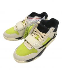 NIKE（ナイキ）の古着「ローカットスニーカー Jordan Jumpman Jack TR CJ1 T-Rexx "Bright Cactus" (ジョーダン ジャンプマンジャック TR CJ1 T-Rexx "ブライトカクタス")」｜アイボリー×グリーン