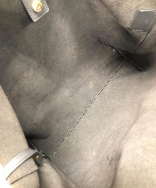 Saint Laurent Paris（サンローランパリ）Saint Laurent Paris (サンローランパリ) トートバッグ ブラウン サイズ:実寸サイズにてご確認ください。の古着・服飾アイテム