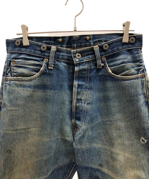 EVISU（エヴィス）EVISU (エヴィス) デニムパンツ インディゴ サイズ:実寸サイズにてご確認ください。の古着・服飾アイテム