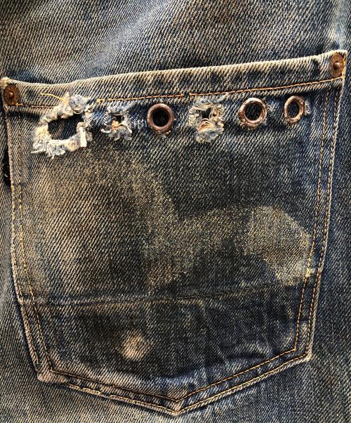 EVISU（エヴィス）EVISU (エヴィス) デニムパンツ インディゴ サイズ:実寸サイズにてご確認ください。の古着・服飾アイテム