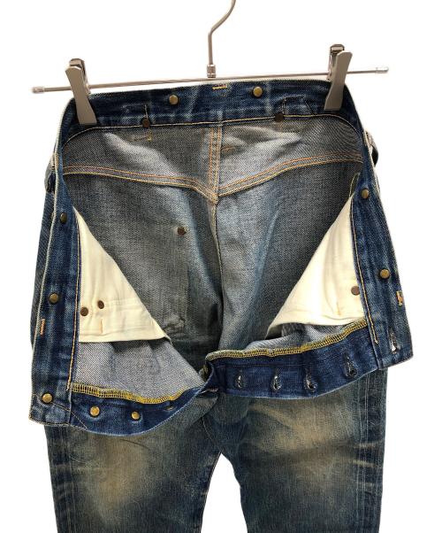 EVISU（エヴィス）EVISU (エヴィス) デニムパンツ インディゴ サイズ:実寸サイズにてご確認ください。の古着・服飾アイテム