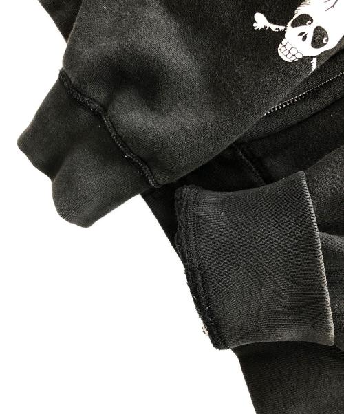 CREAM SODA（クリームソーダ）CREAM SODA (クリームソーダ) ジップパーカー ブラック サイズ:Lの古着・服飾アイテム