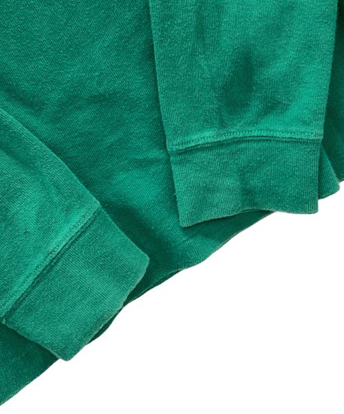 POLO RALPH LAUREN（ポロ・ラルフローレン）POLO RALPH LAUREN (ポロ・ラルフローレン) ハーフジップスウェット グリーン サイズ:Lの古着・服飾アイテム