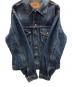 中古・古着 LEVI'S (リーバイス) デニムトラッカージャケット 3rd（サード） インディゴ サイズ:L：5000円