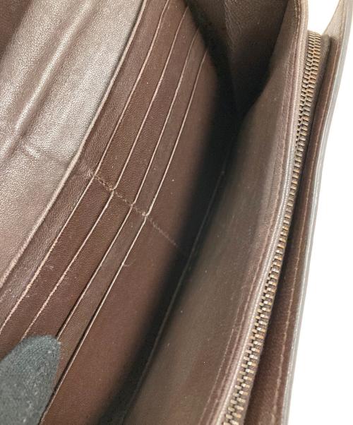 BOTTEGA VENETA（ボッテガベネタ）BOTTEGA VENETA (ボッテガベネタ) 長財布 イントレチャート ブラック サイズ:実寸サイズにてご確認下さい。の古着・服飾アイテム