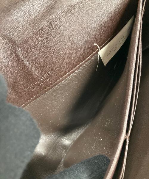 BOTTEGA VENETA（ボッテガベネタ）BOTTEGA VENETA (ボッテガベネタ) 長財布 イントレチャート ブラック サイズ:実寸サイズにてご確認下さい。の古着・服飾アイテム