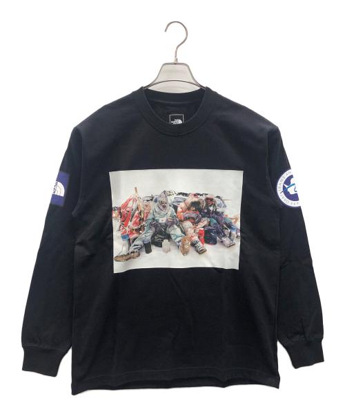 THE NORTH FACE（ザ ノース フェイス）THE NORTH FACE (ザ ノース フェイス) 長袖Tシャツ TRANS ANTARCTICA TEE（トランス アンタークティカ ティー） ブラック サイズ:L 未使用品の古着・服飾アイテム