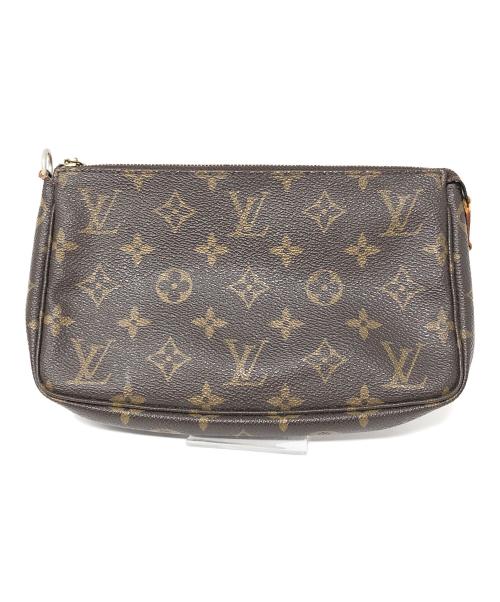 LOUIS VUITTON（ルイ ヴィトン）LOUIS VUITTON (ルイ ヴィトン) ポーチ モノグラム ポシェット・アクセソワール ブラウン サイズ:実寸サイズにてご確認ください。の古着・服飾アイテム